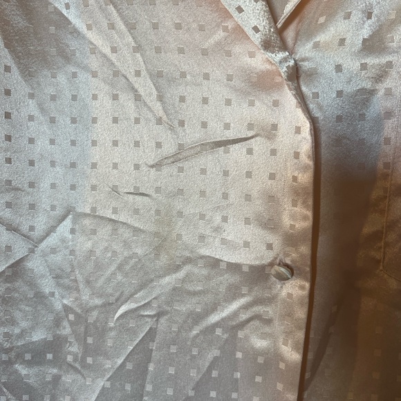 Vintage Christian Dior Pink Satin Sleep Shirt - Picture 2 of 6